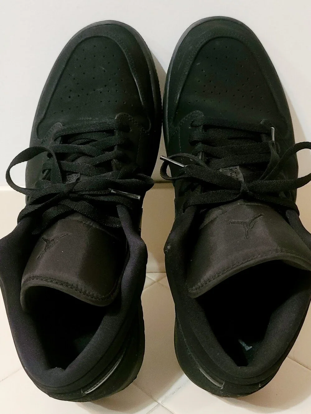 Air Jordan 1 Low Triple Black Men's  11.5